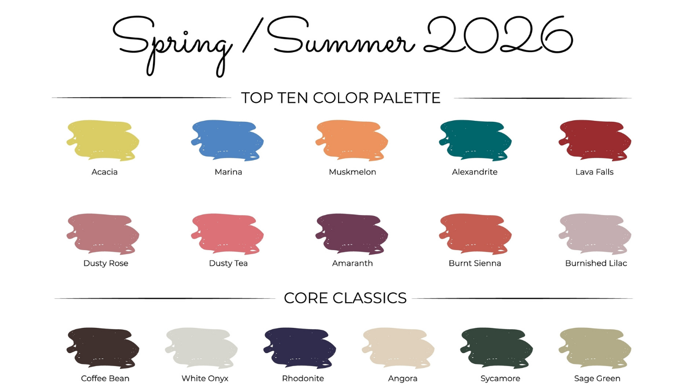 Trending Colours & Patterns for 2026