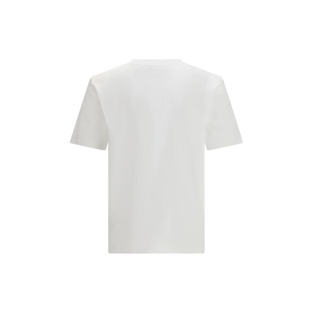 Balmain White Cotton T-Shirt