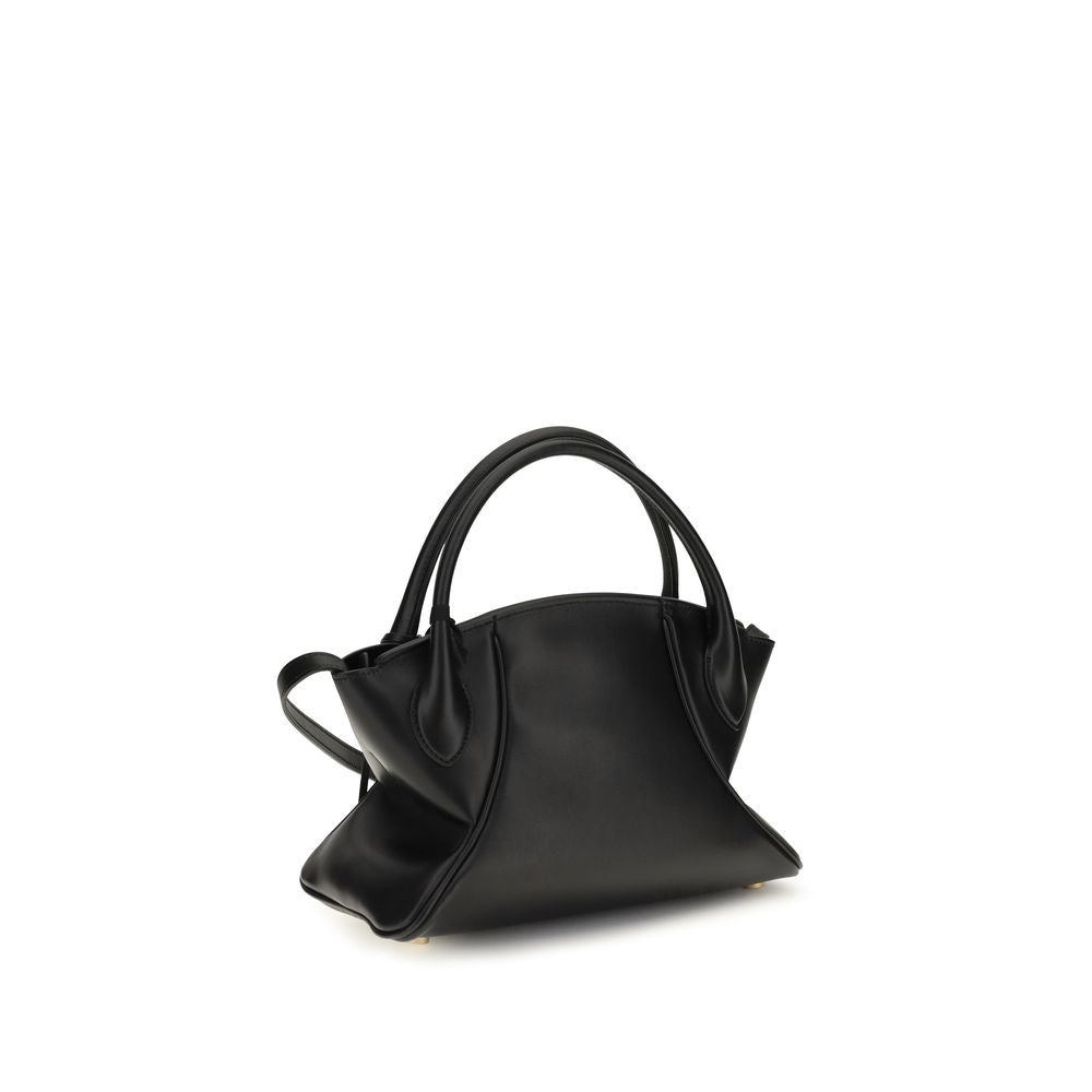 Balmain Black Calf Leather Bos Taurus Handbag
