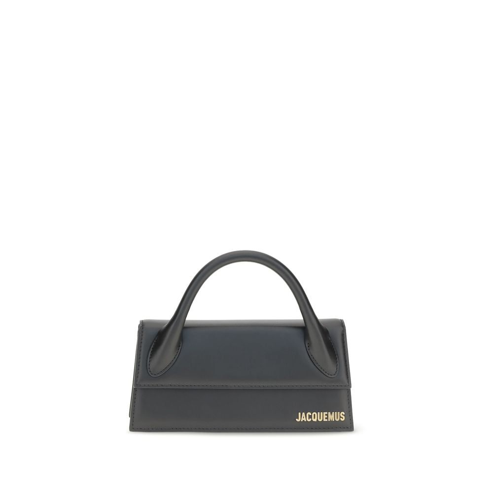 Jacquemus Black Calf Leather Bos Taurus Shoulder Bag