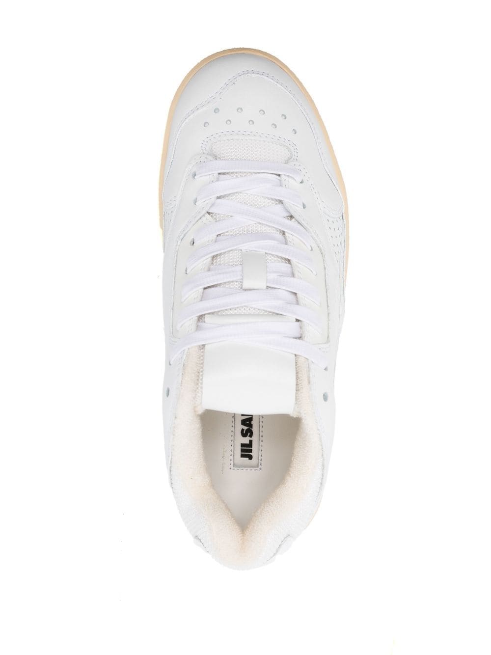 Бели маратонки Jil Sander