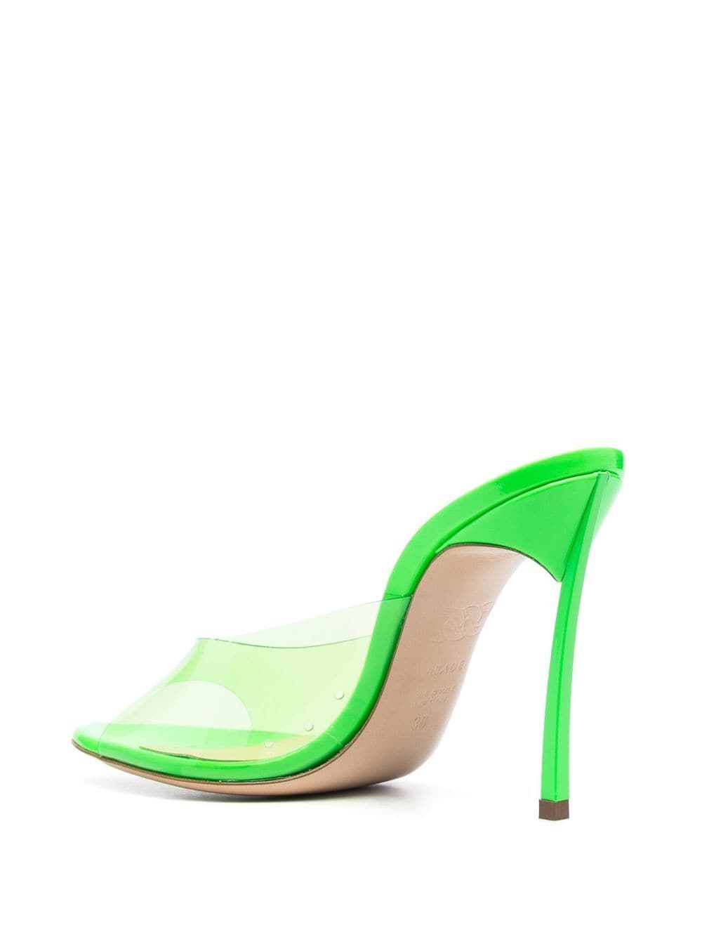 Сандали Casadei зелени