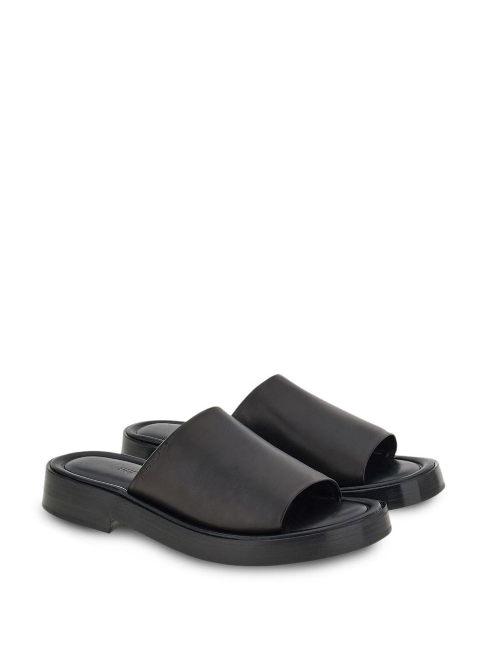 Сандали Ferragamo черни
