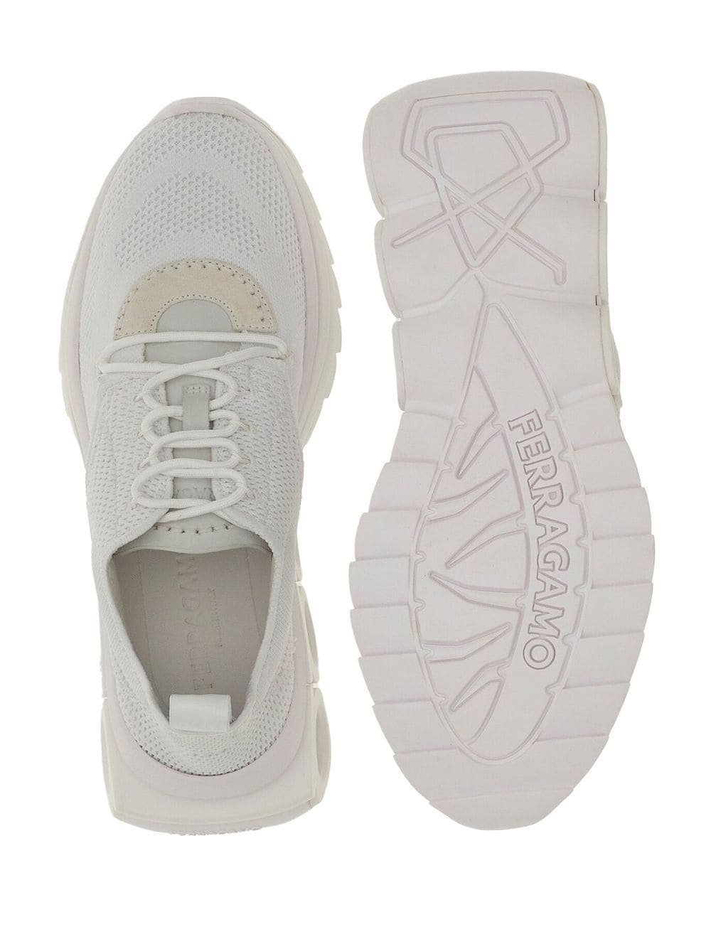 Бели маратонки Ferragamo