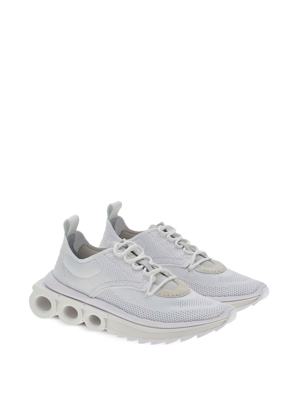 Бели маратонки Ferragamo