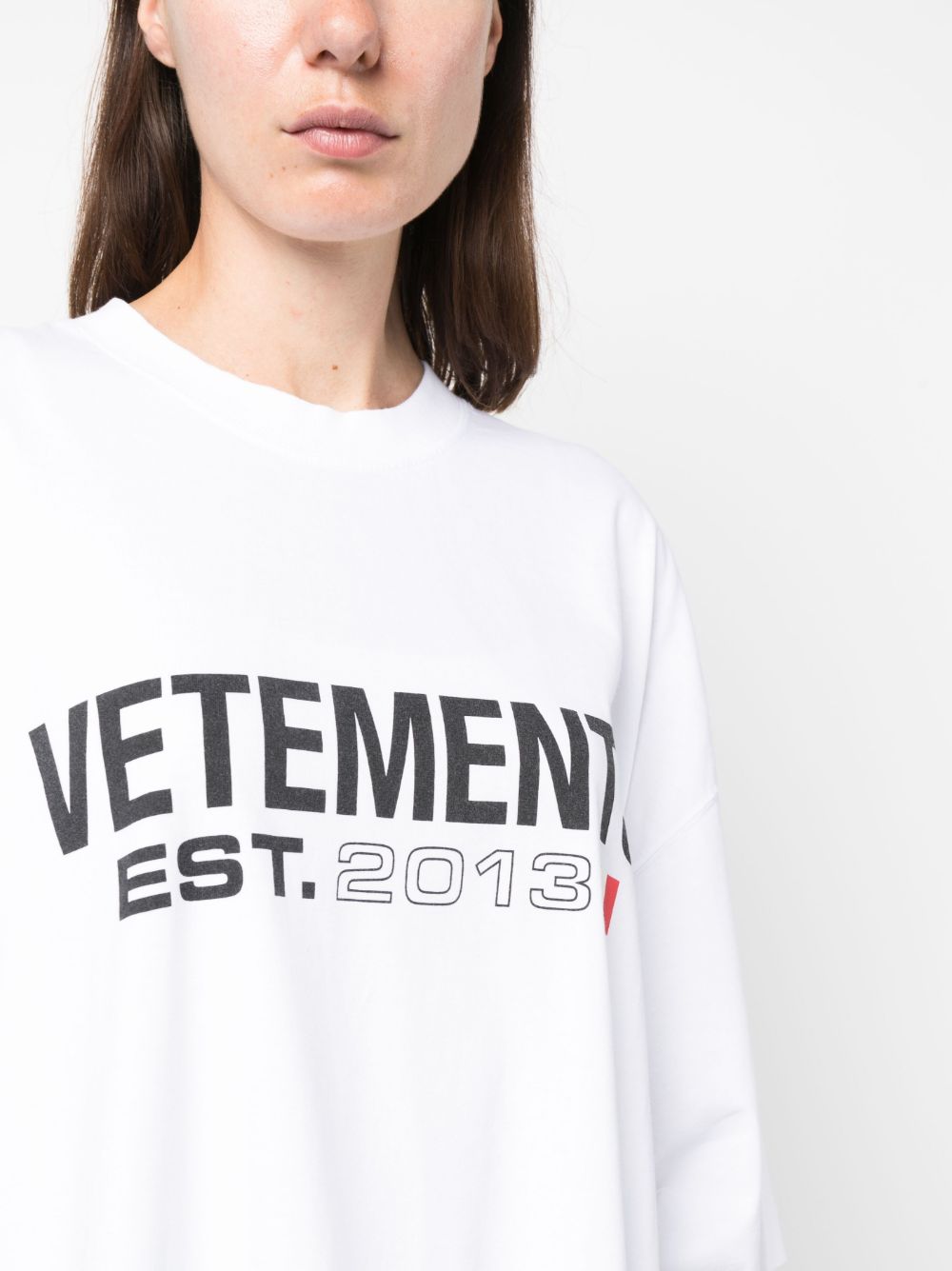 Тениски и поло блузи Vetements в бяло