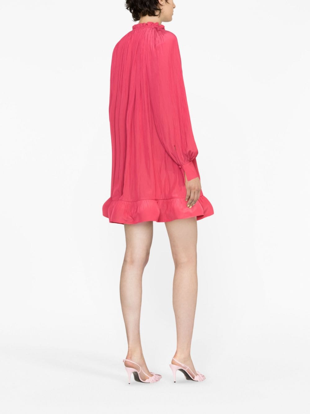Рокли Lanvin в цвят фуксия