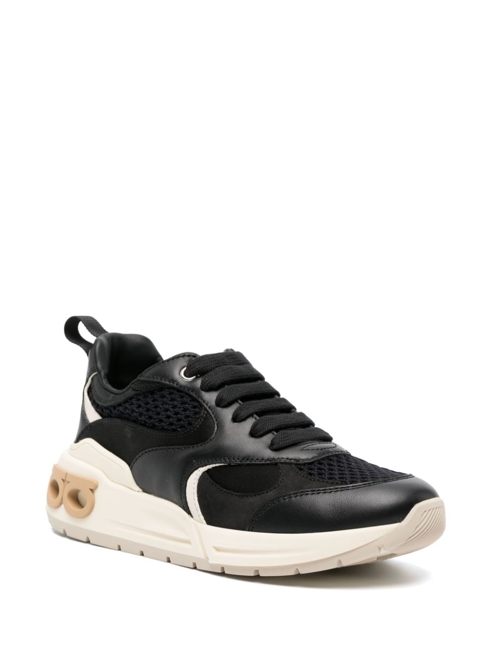 Черни маратонки Ferragamo