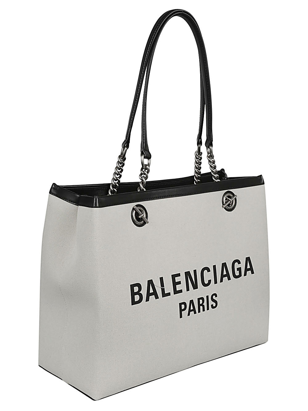 Чанта от плат с лого на Balenciaga