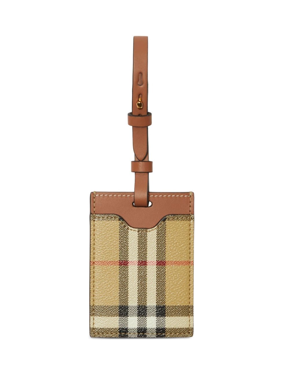 Кариран етикет за багаж Burberry