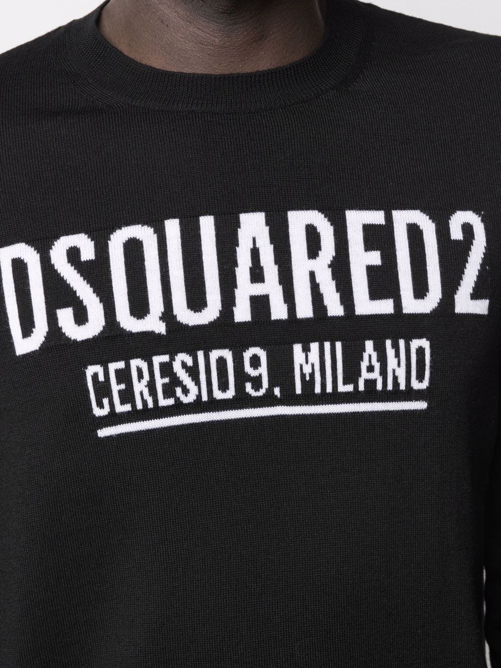 Пуловери Dsquared2 Черни