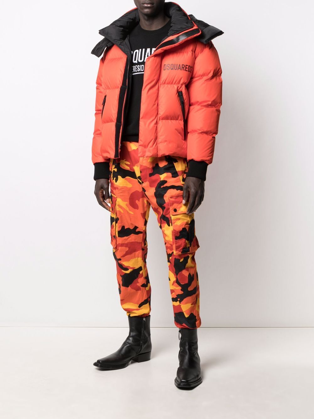 Пуловери Dsquared2 Черни
