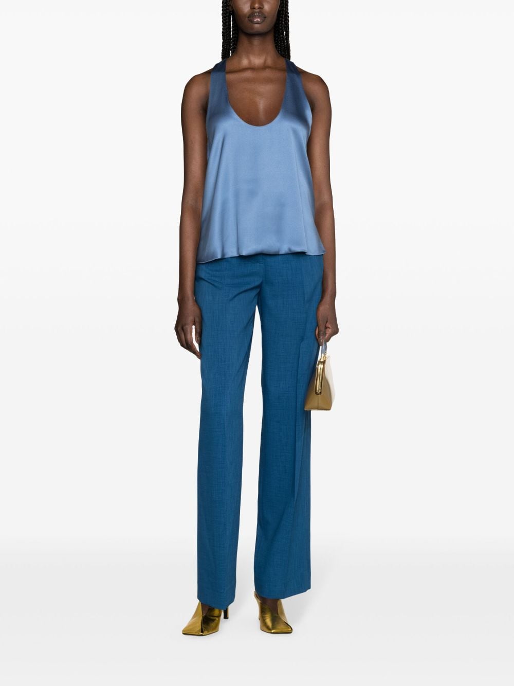 Сини панталони Tory Burch