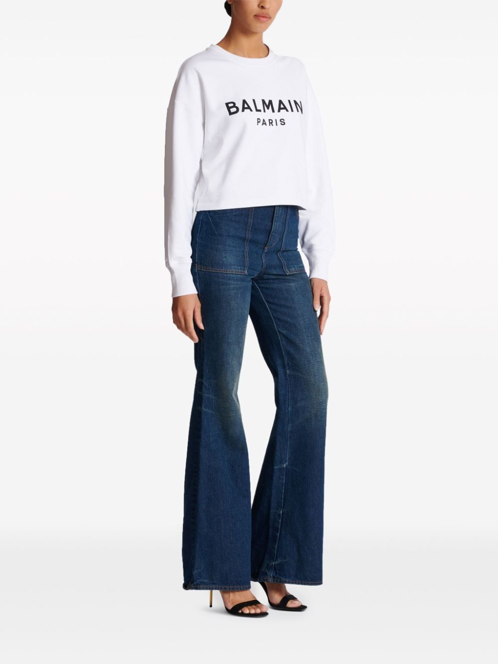 Пуловери Balmain бели