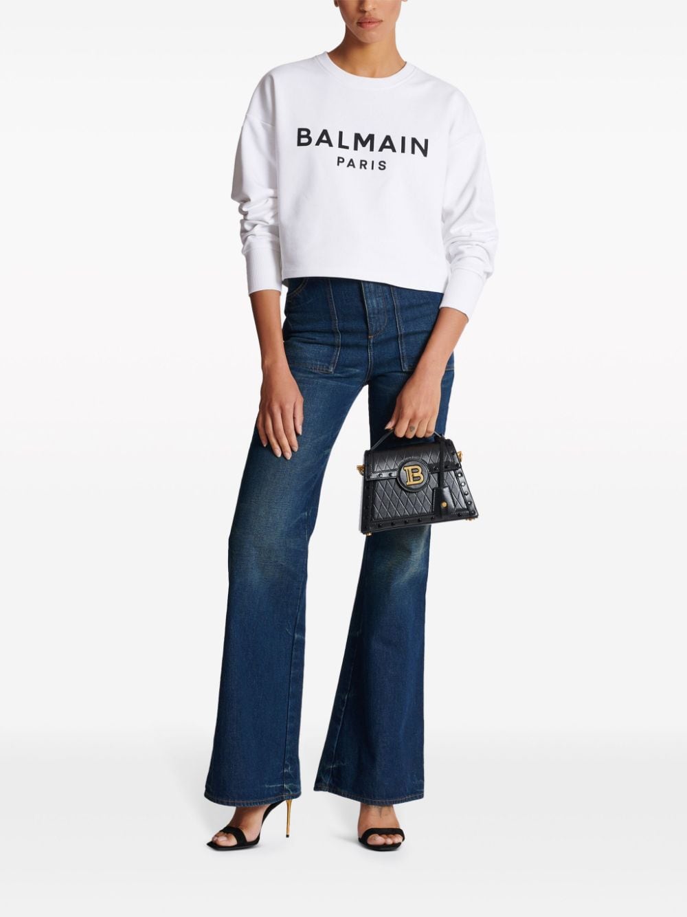Пуловери Balmain бели