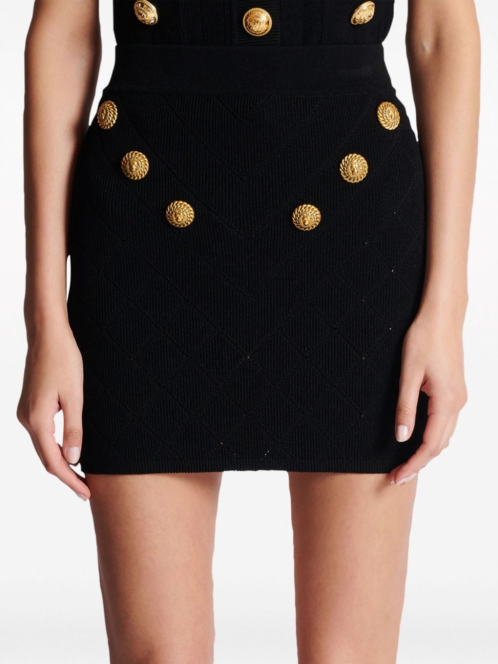 Поли Balmain черни