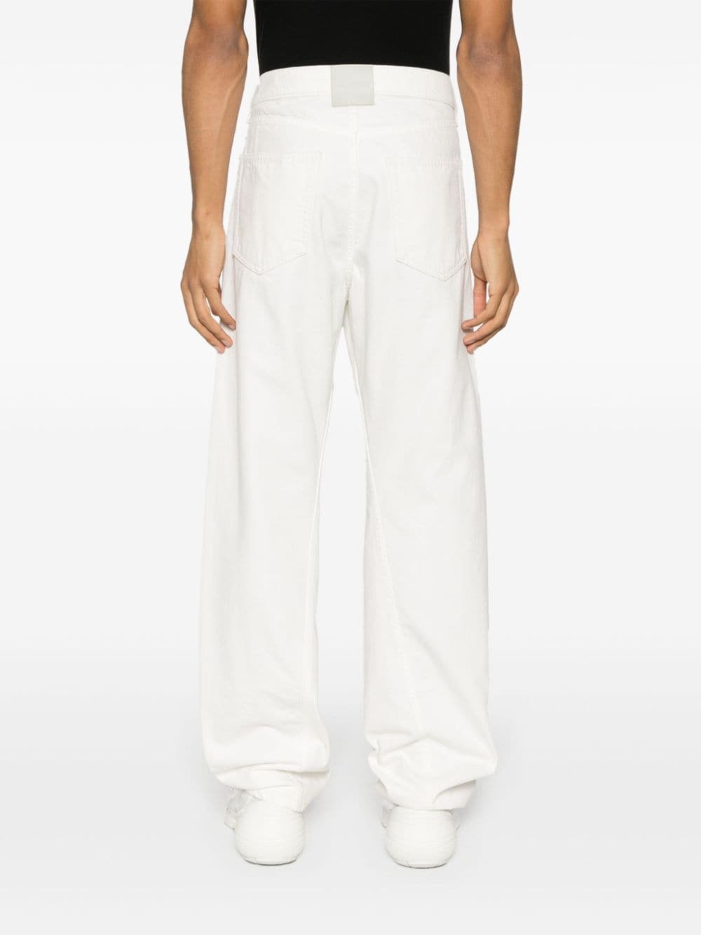 Дънки Lanvin White