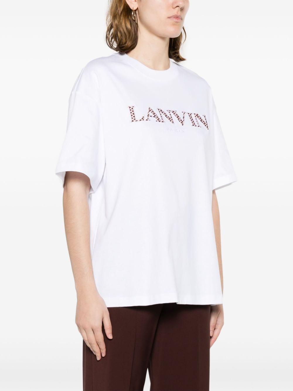 Тениски и поло блузи Lanvin в бяло