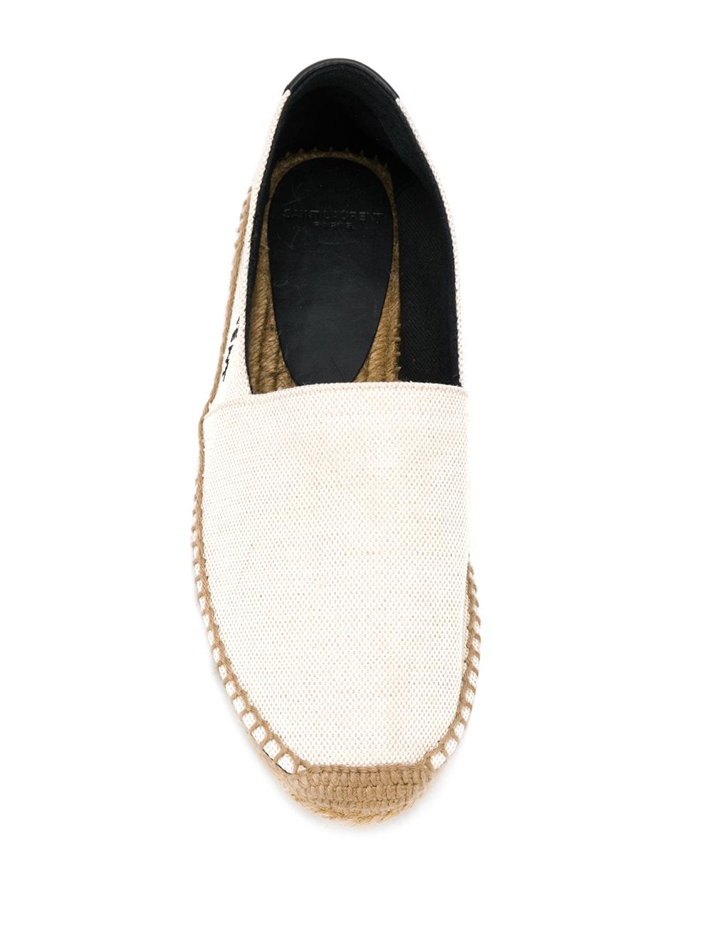 Равни обувки Saint Laurent бежови