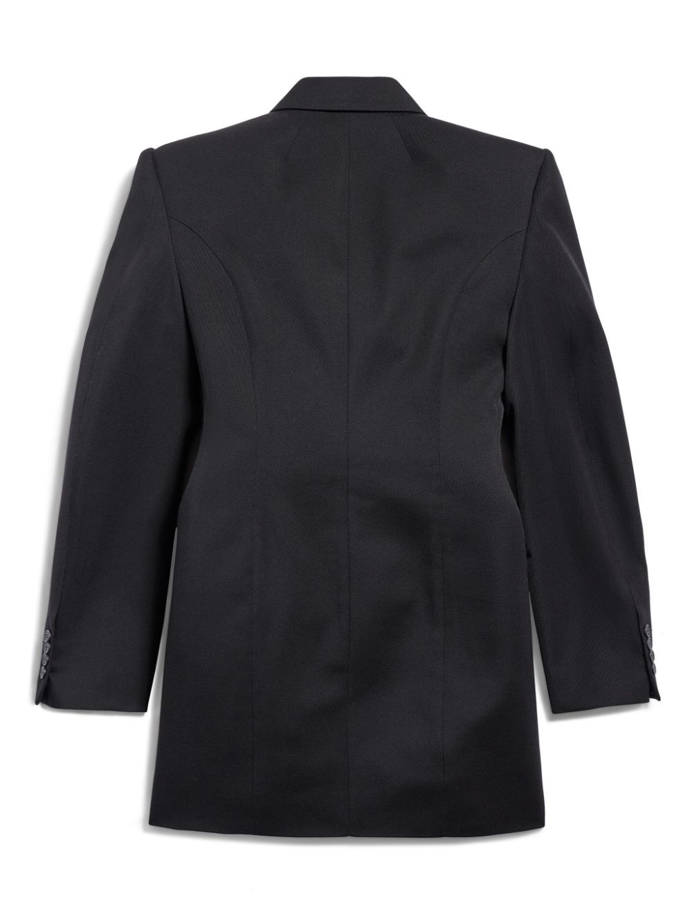 Двуредно блейзър Balenciaga Hourglass Virgin Wool