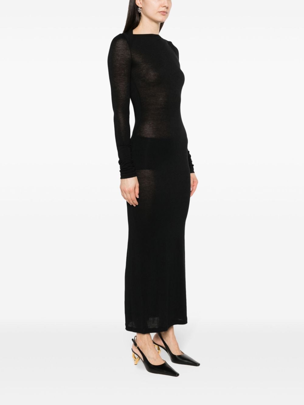 Черни рокли на Saint Laurent