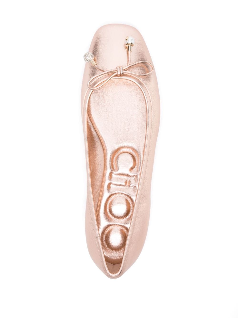 Металически балерини Jimmy Choo Elme