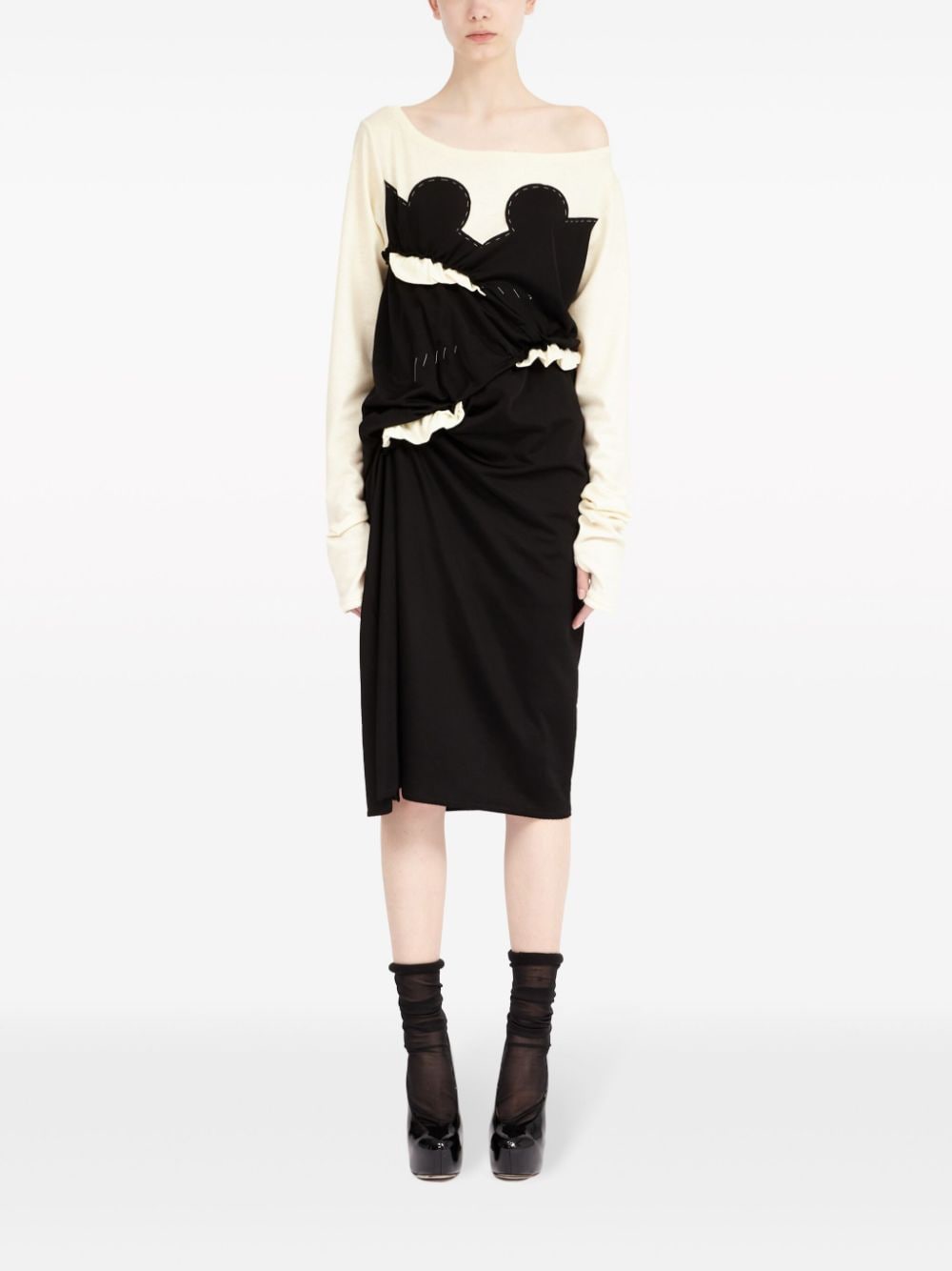 Рокли Maison Margiela в бяло