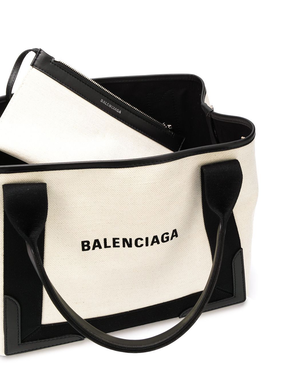 Платнена чанта Balenciaga с подвижна торбичка