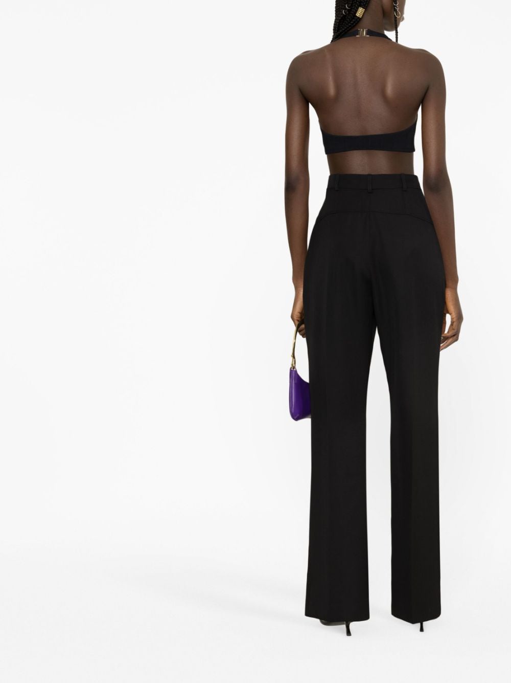 Панталон JACQUEMUS Черен
