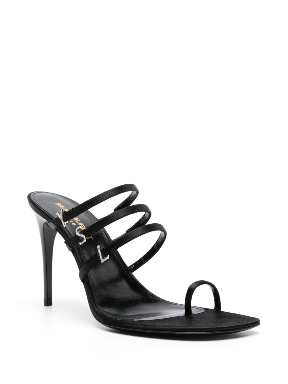 Сандали Saint Laurent черни