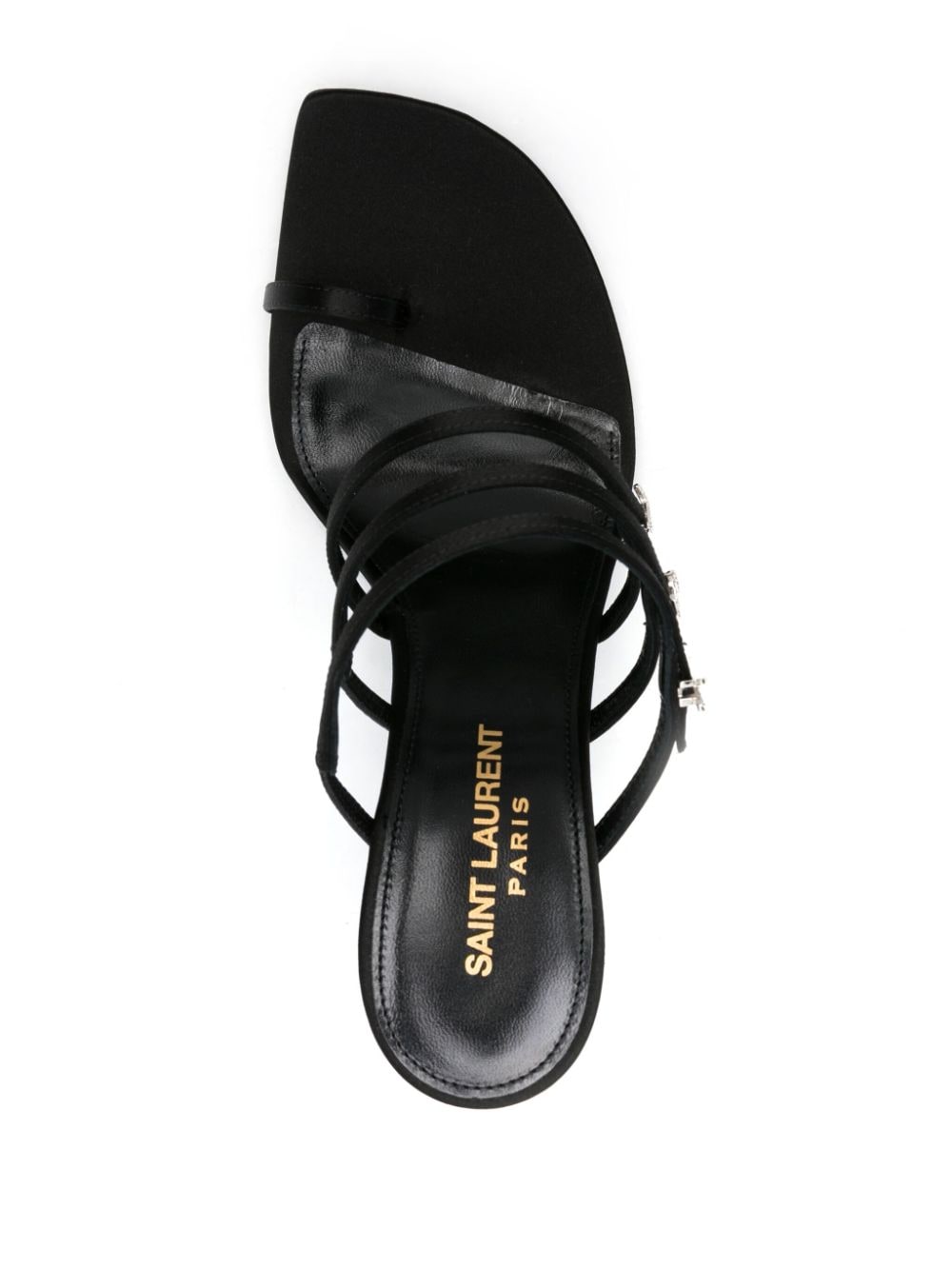 Сандали Saint Laurent черни