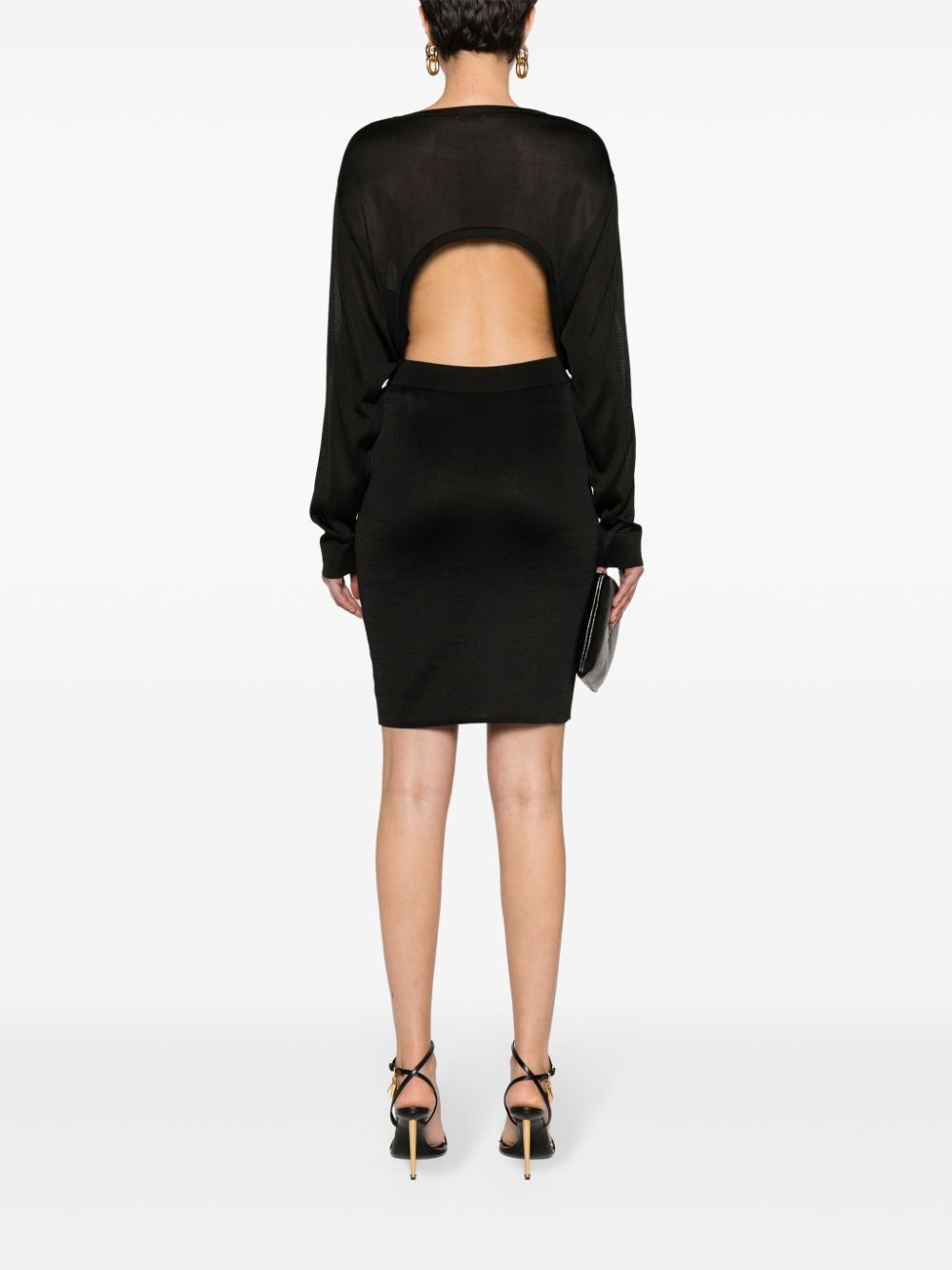 Черни рокли на Saint Laurent