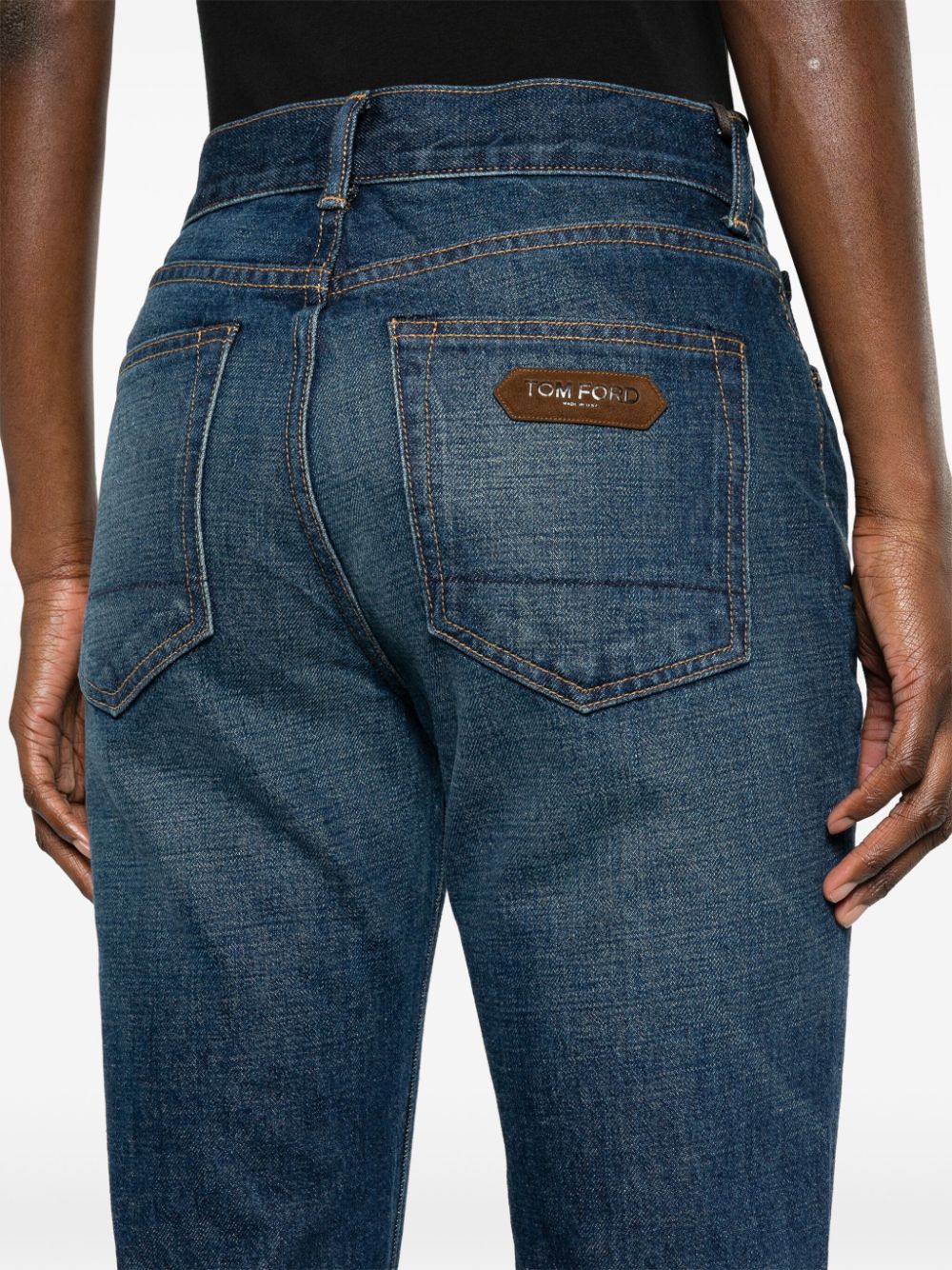 Дънки Tom Ford сини