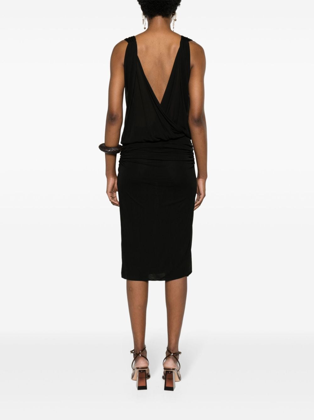 Черни рокли на Saint Laurent