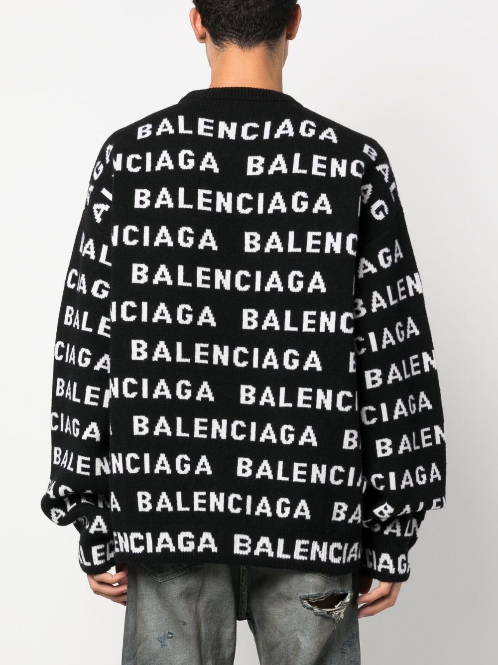 Пуловер с лого на Balenciaga