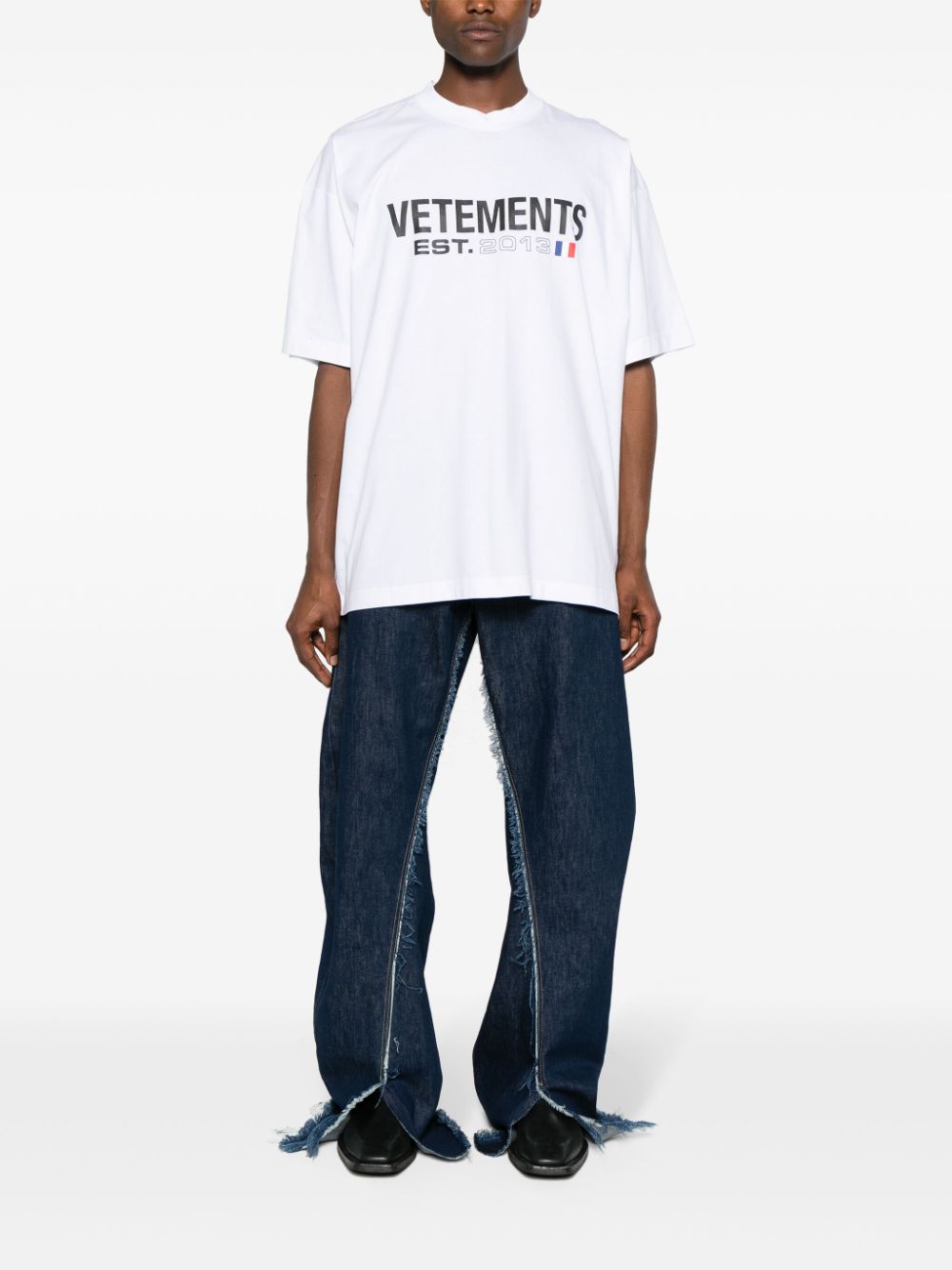 Тениски и поло блузи Vetements в бяло