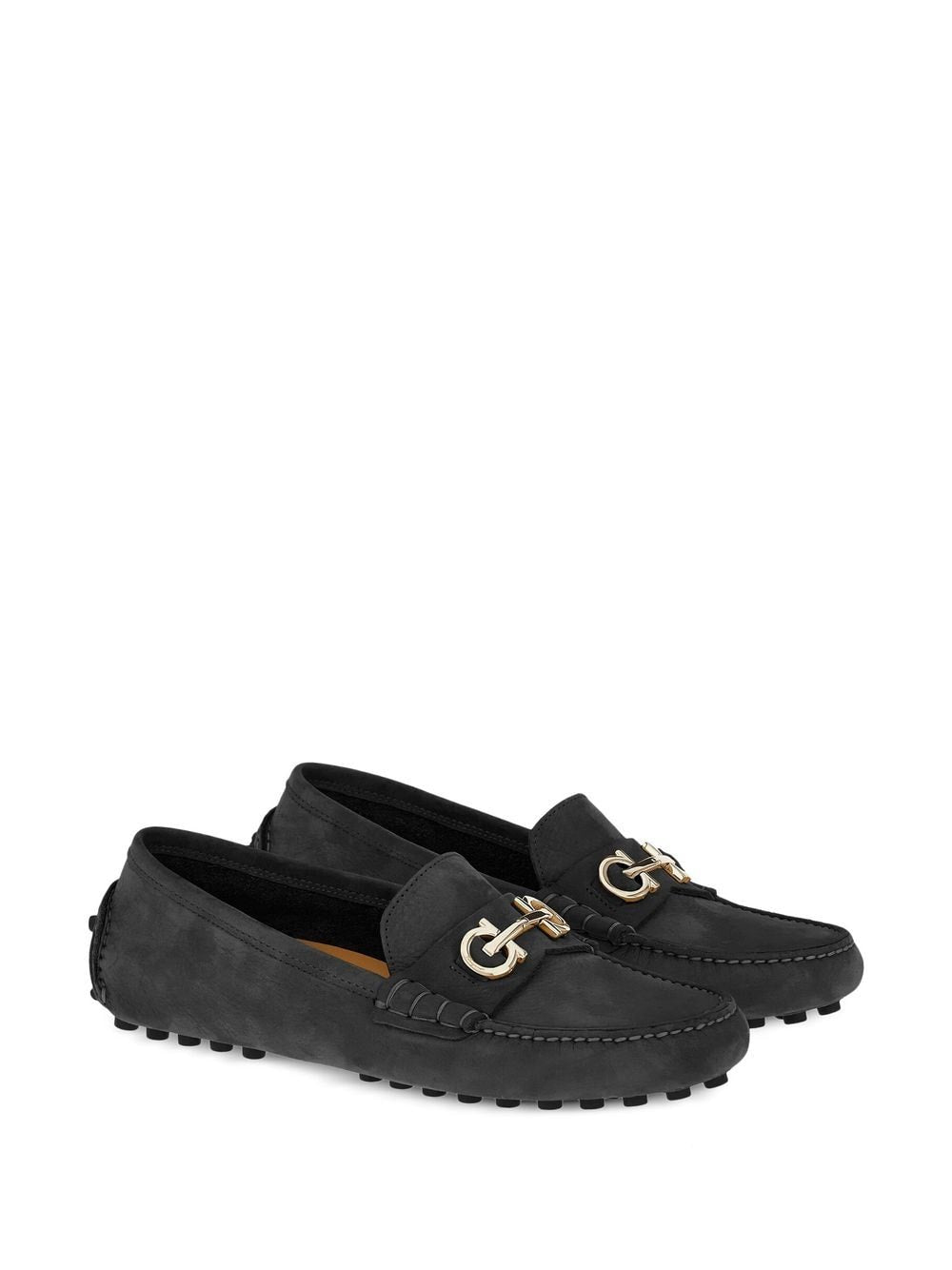 Мокасини Ferragamo Double Gancini