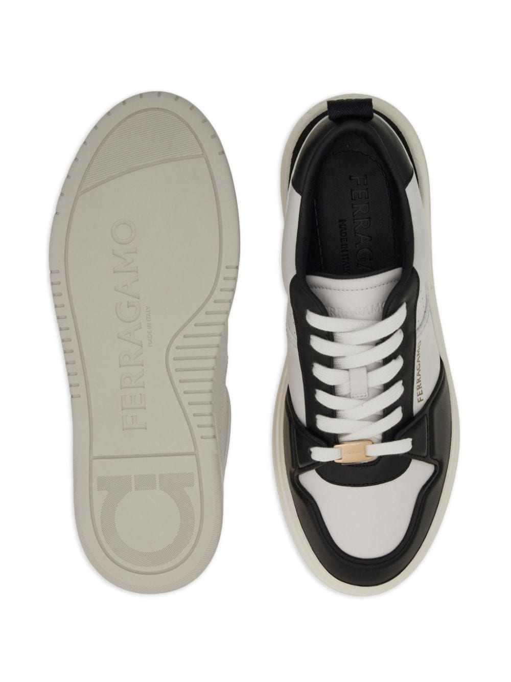 Черни маратонки Ferragamo