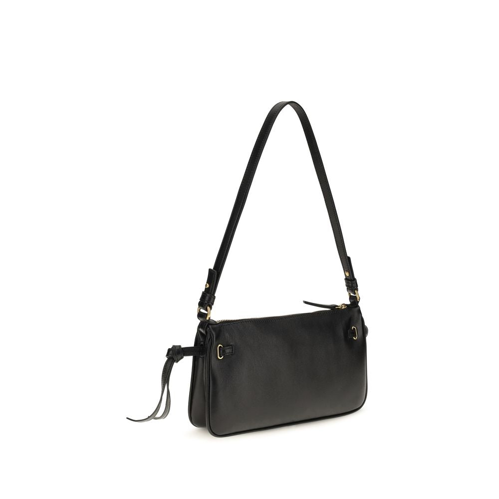 Chloé Black Calf Leather Bos Taurus Shoulder Bag