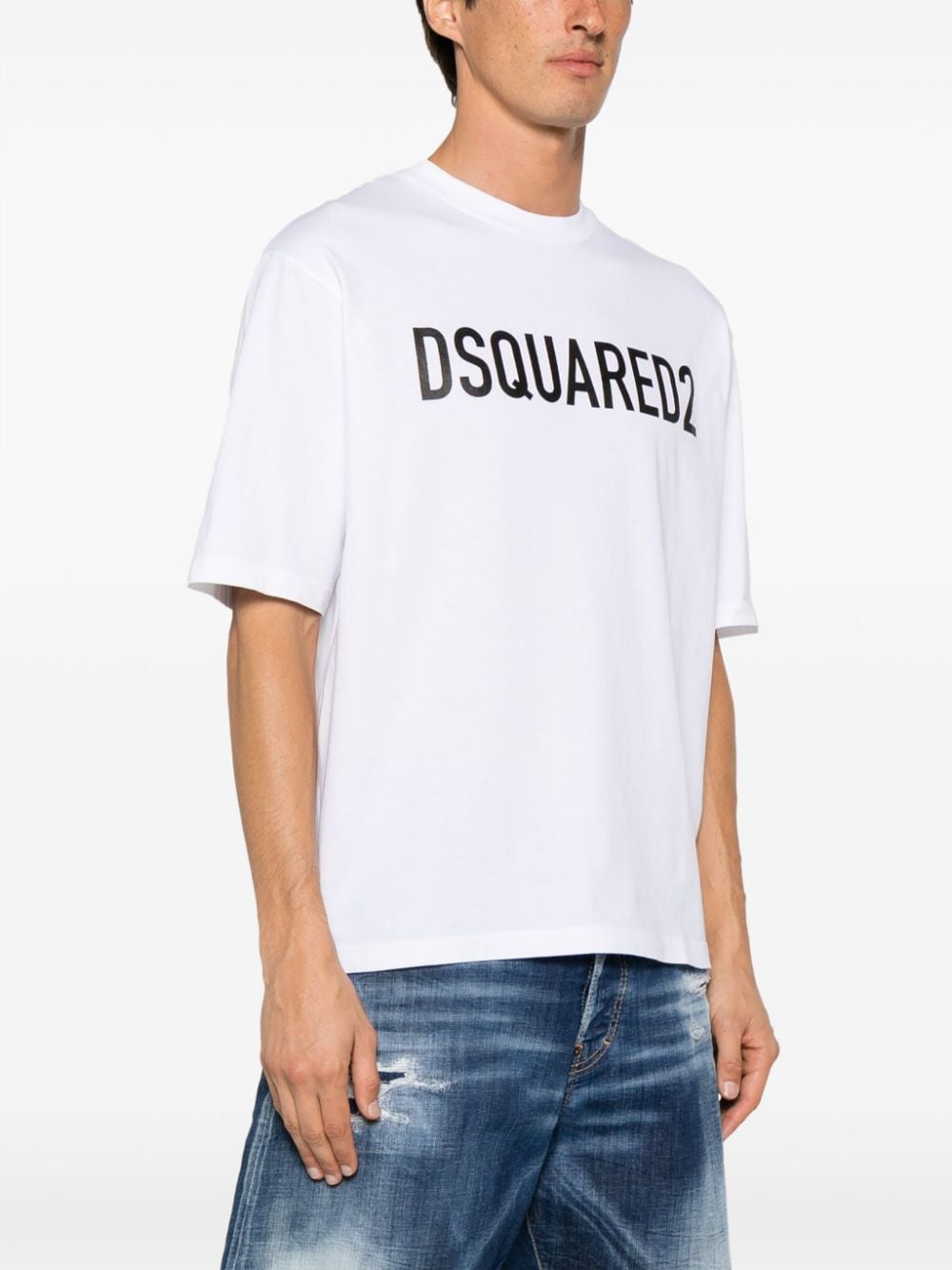 Тениски и поло блузи Dsquared2 в бяло