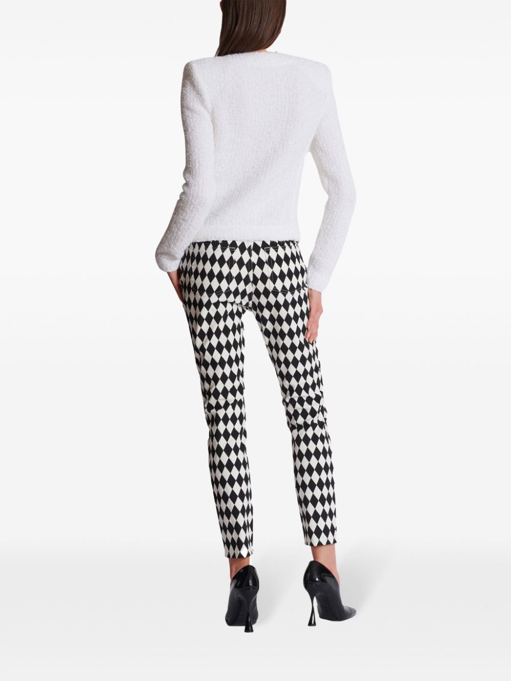 Якета Balmain бели