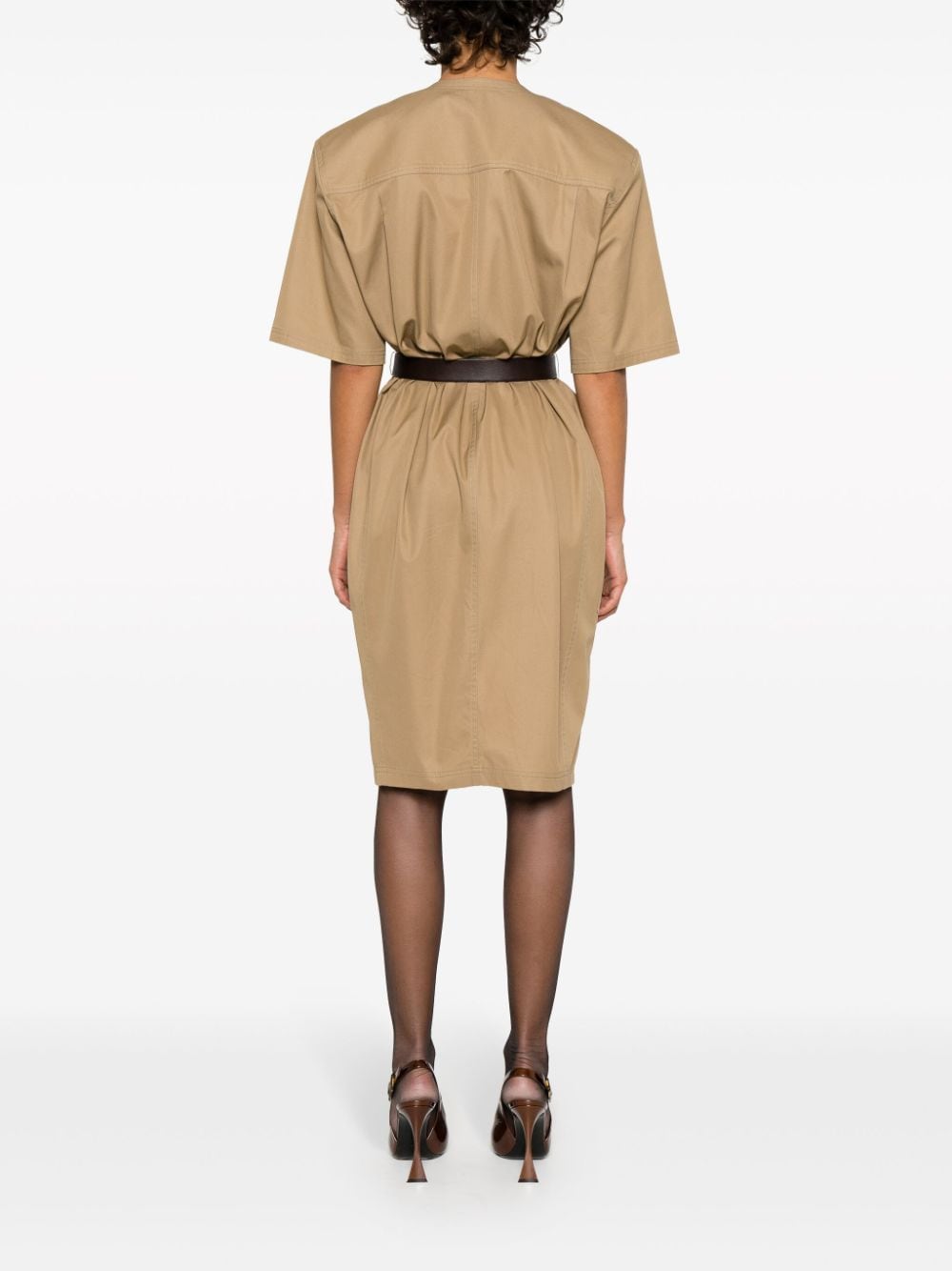 Рокли Saint Laurent бежови