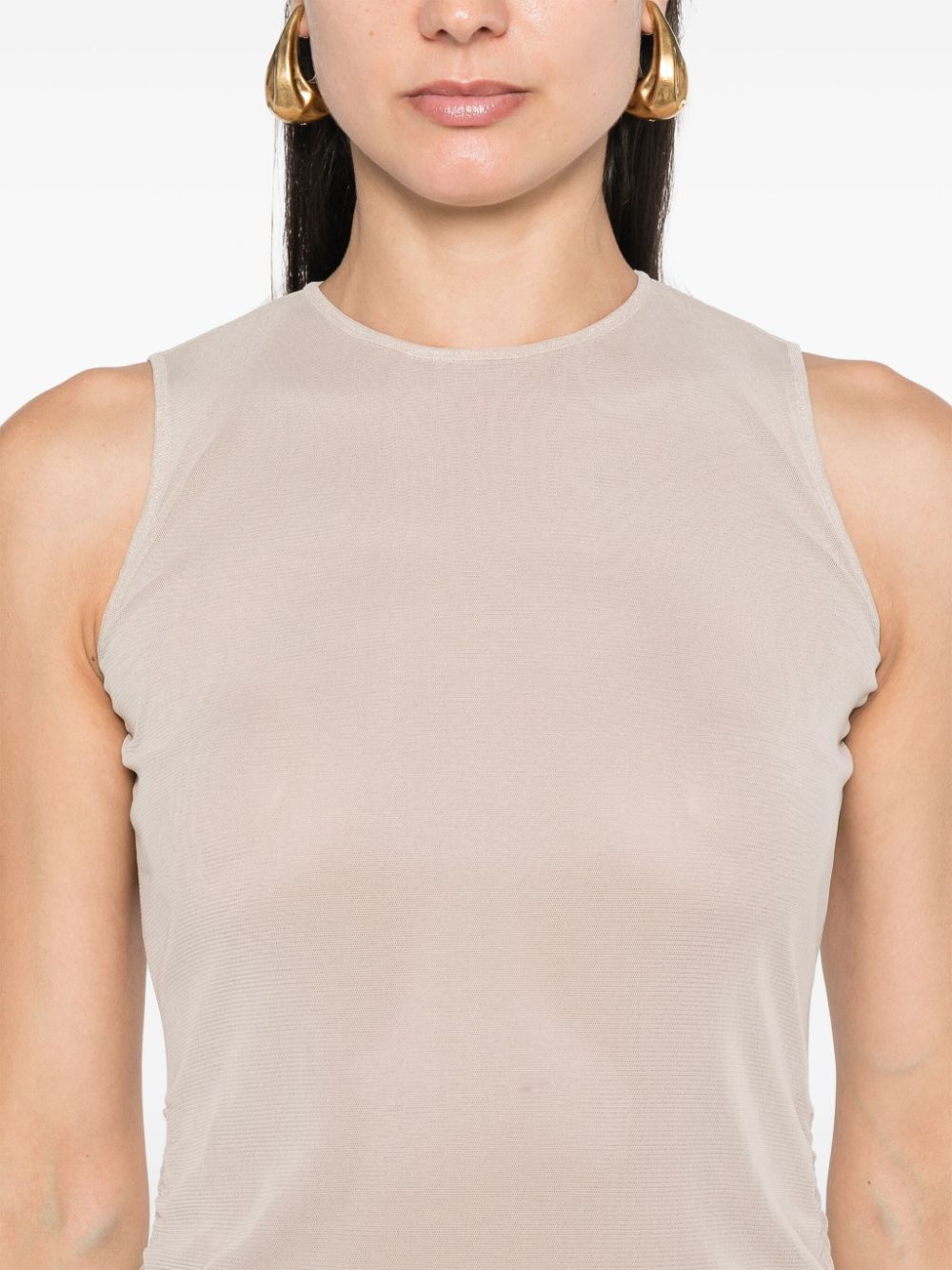 Рокли Saint Laurent бежови