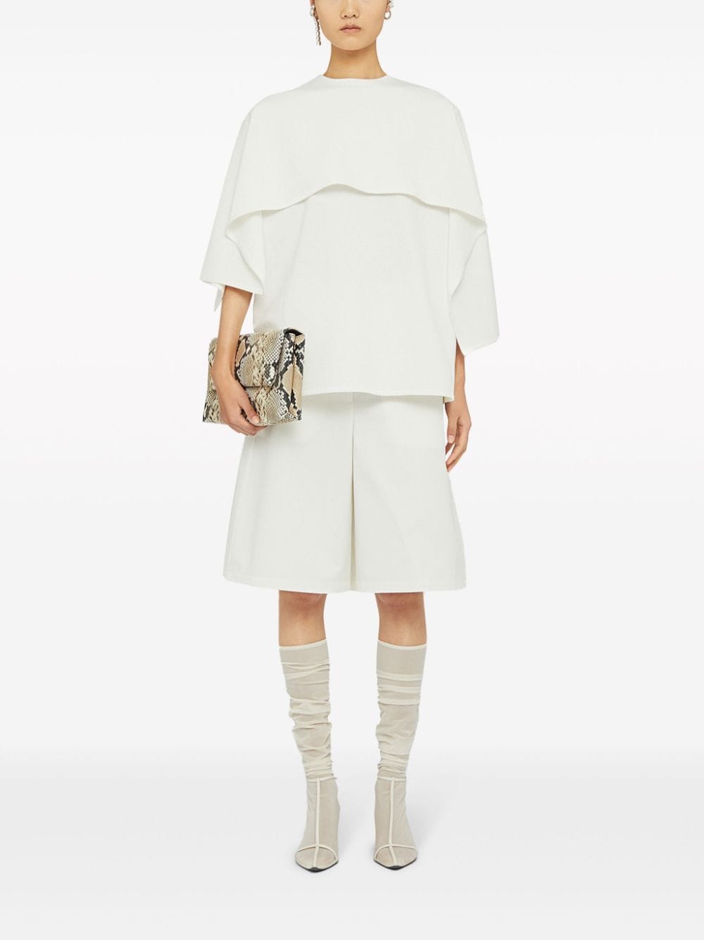Тениски и поло блузи Jil Sander в бяло