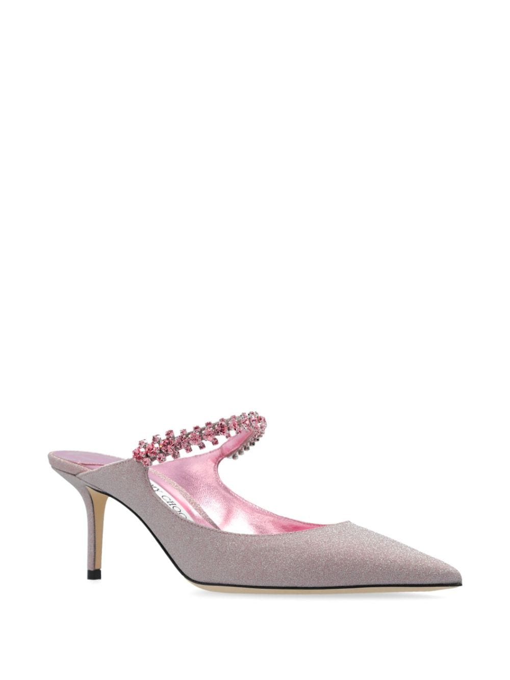 Мули Jimmy Choo Bing с кристали