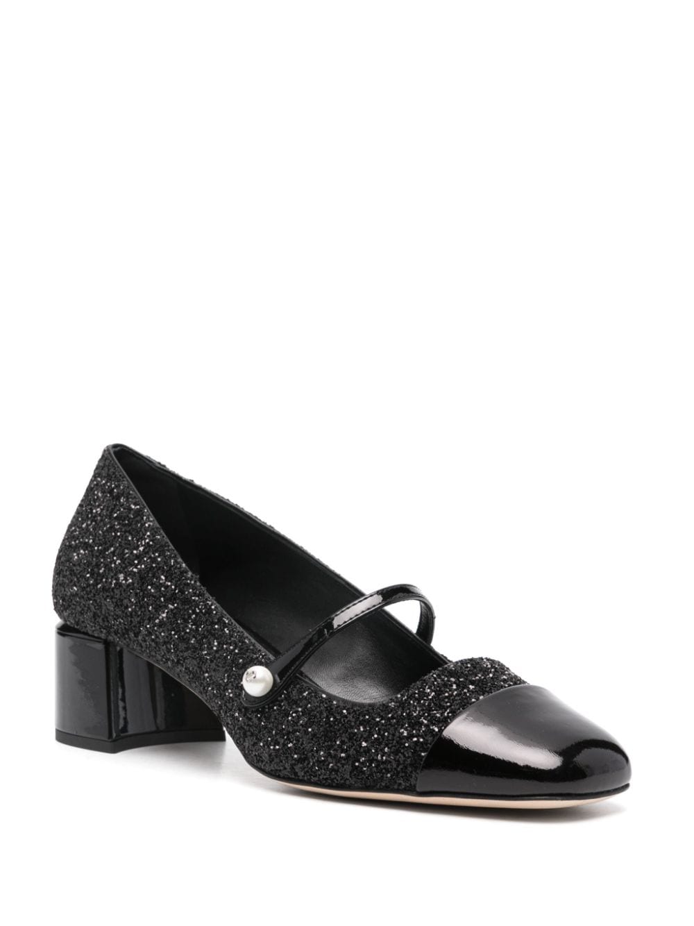 Кожени обувки с блясък Jimmy Choo Elisa 45