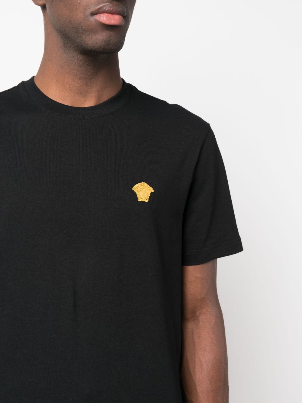 Тениска Versace Medusa в черно