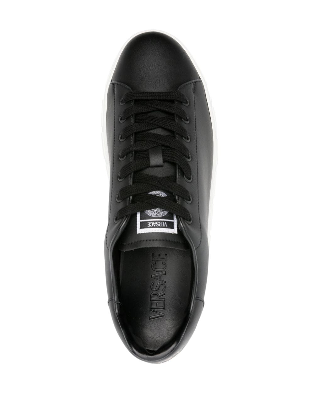 Кецове Versace Greca от изкуствена кожа