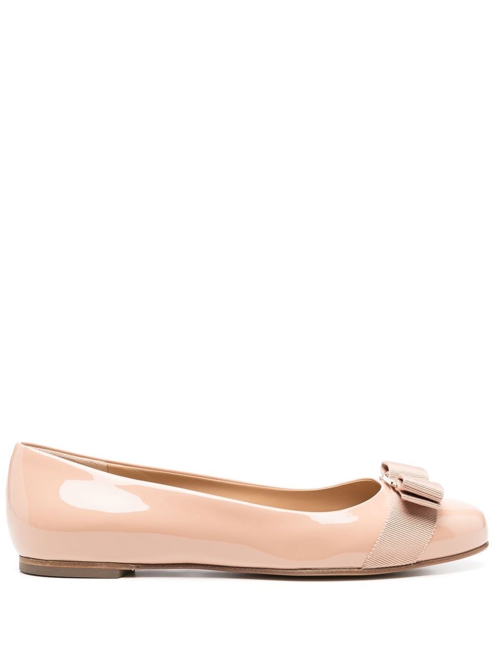 Кожени балерини Ferragamo Varina