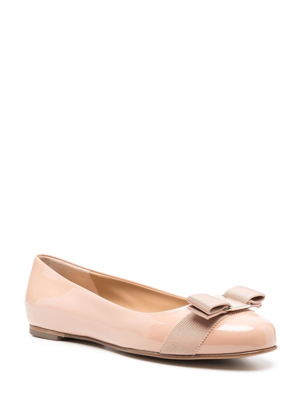Кожени балерини Ferragamo Varina
